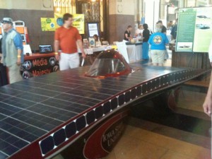 Solar car from Iowa State University