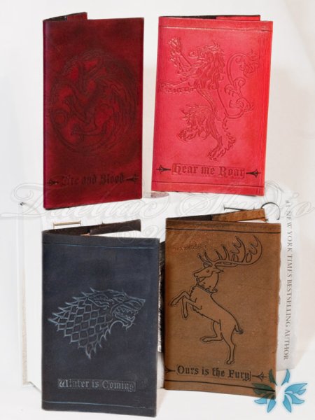 game of thrones leather journals
