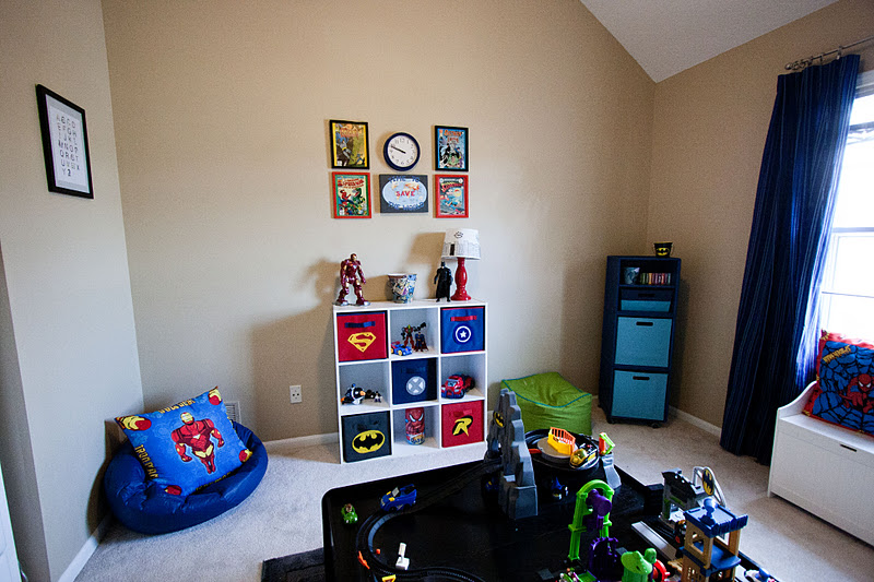 Superhero playroom