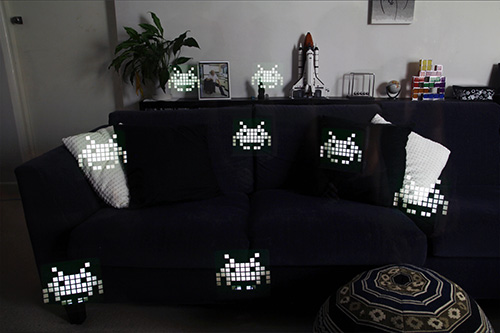 Lounge Space Invaders