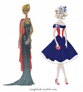 avengers_gowns__thor_and_captain_america_by_kelseymichele-d522jdq