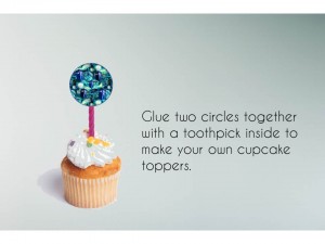 Doctor Who printable cupcake toppers