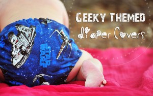 Geeky Diaper Covers by Domestic Geek Girl