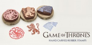 Game of Thrones House Sigil Stamps by This is Just to Say Co