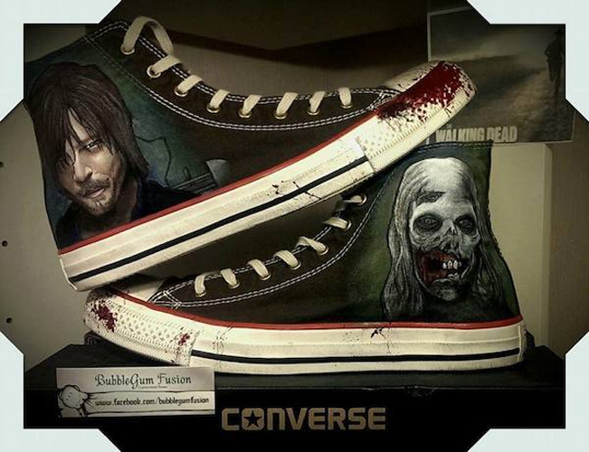 walking dead converse sneakers