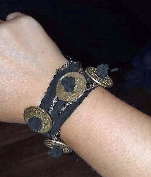 Dresden shield bracelet by Susan Vriens