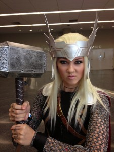 Female Thor cosplay by Anna Lee Mueller