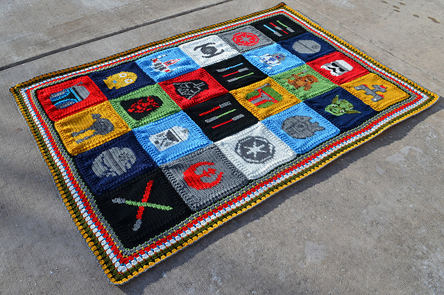 Star Wars afghan by Courtney of Spin A Yarn 32