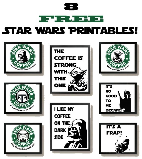 Printable Star Wars Crafts