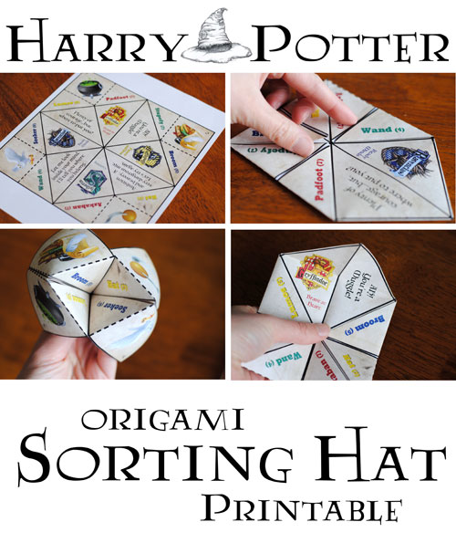 You Need An Origami Sorting Hat Game Geek Crafts