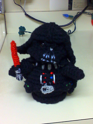 Amigurumi Darth Vader
