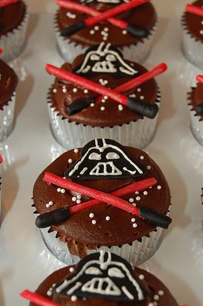 Darth Vader Cupcakes
