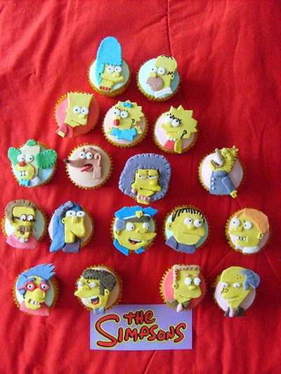 The Simpsons Cupcakes