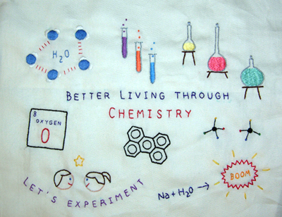 Science Embroidery