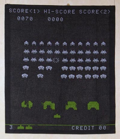 Space Invaders (Cross Stitch)