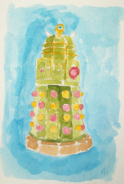 Dalek as Christmas Tree