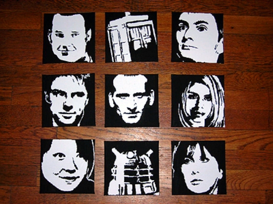 Dr. Who Wall Panels