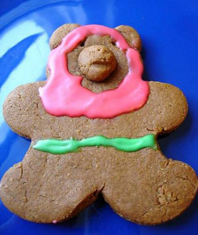 Star Wars Ewok Gingerbread Cookie