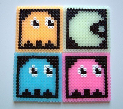 Pac-Man Coasters