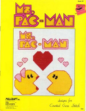 Ms. Pac-Man Cross-stitch Patterns