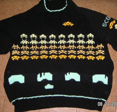 Space Invaders Sweater