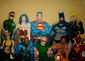 Justice League Wall Mural
