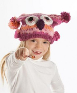 Knit Magical Owl Hat Pattern