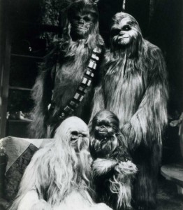 Wookie Life day family photo