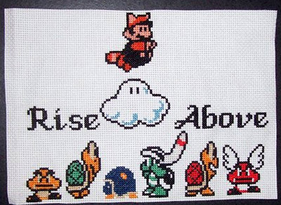 Mario Cross-stitch