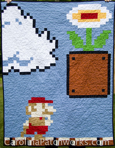 Super Mario Mini-Level Quilt