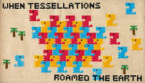 Mochimochi When Tessellations Roamed the Earth Cross-stitch Pattern