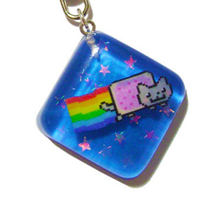 Nyan Cat Key Chain