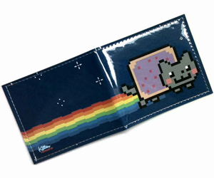 Nyan Cat Vinyl Wallet