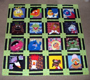 Muppet quilt