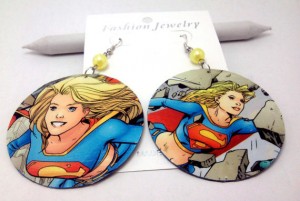 Supergirl earrings