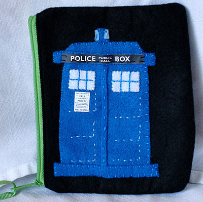 Dr. Who Tardis Pouch