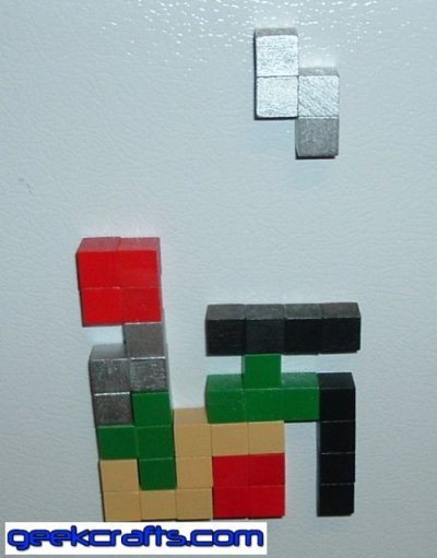 Tetris Fridge Magnets