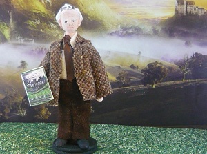 JRR Tolkien clothespin doll