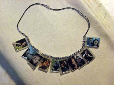 Twilight Resin Necklace