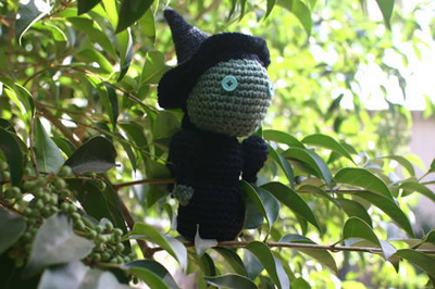 Amigurumi Elphaba, Wicked Witch of the West