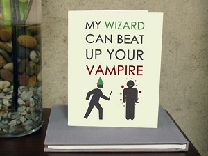 Wizards vs. Vampires cards