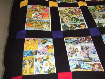 X-Men quilt