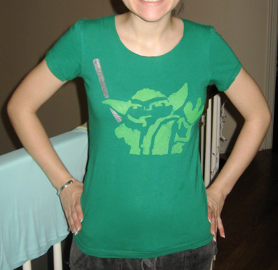 Star Wars Yoda Bleached T-Shirt