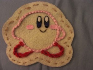 yarn kirby plush