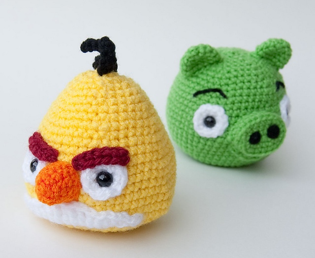 Amigurumi Angry Birds – Geek Crafts